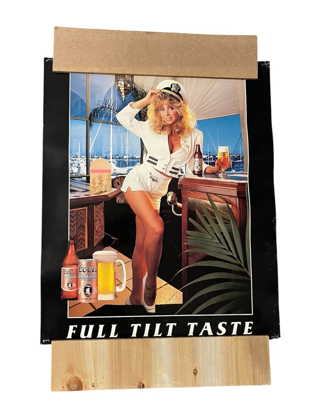 Vintage 80’s Coors Poster for the man cave